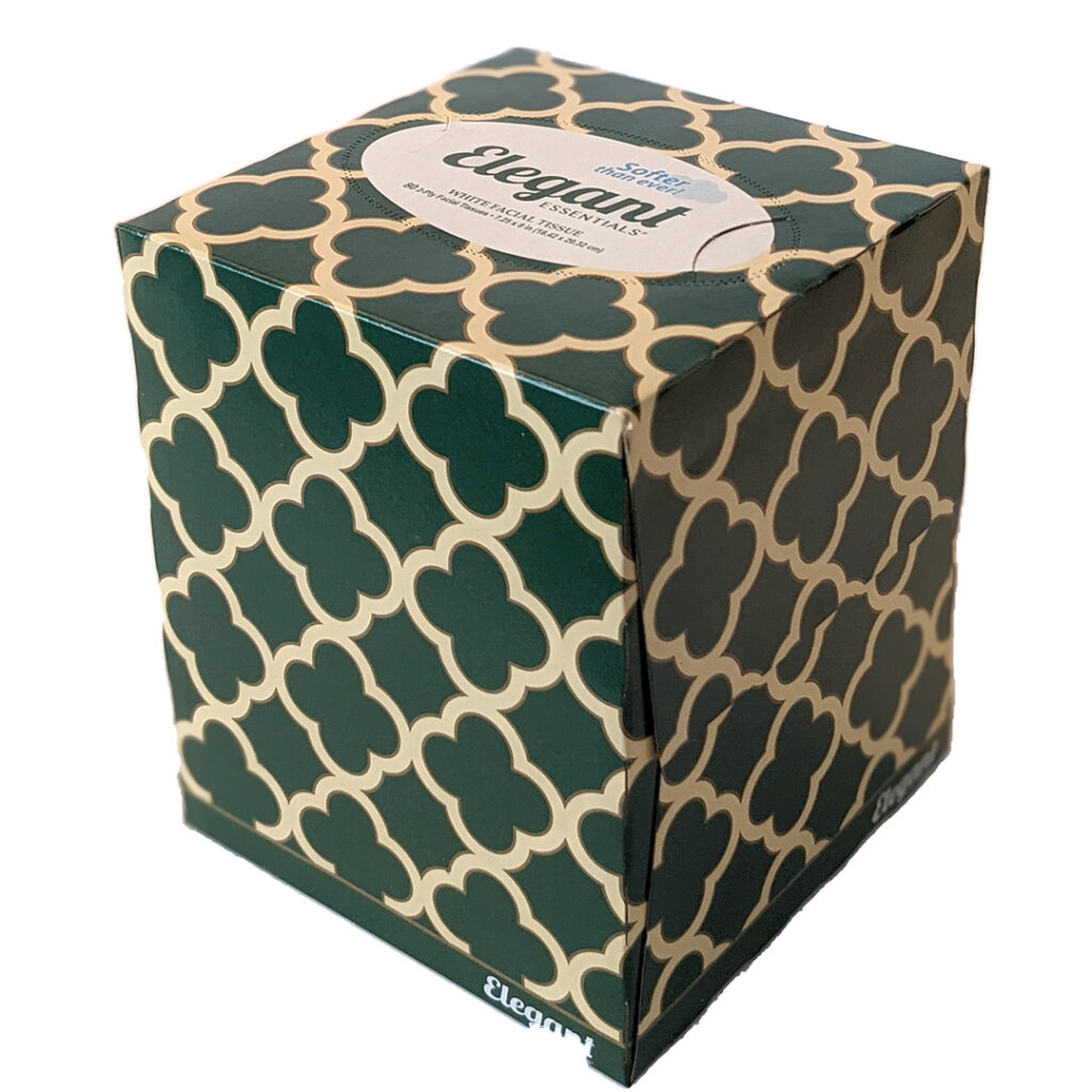 Elegant Essentials White Facial Tissue - DGM'S Excellence